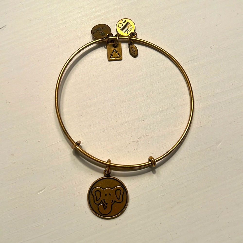 Alex and Ani Elephant Bracelet